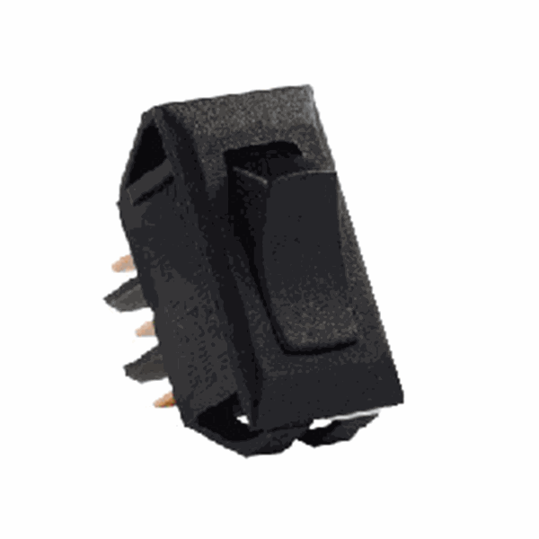 Picture of JR Products Rocker On/Off/On Switch 12V Non-Lighted Black Part# 19-1867   12665