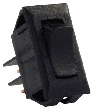 Picture of JR Products MOM On/Off Switch 12V Non-Lighted Black Part# 19-1873   12705