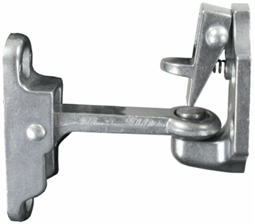 Picture of JR Products Spring Loaded Door Catch, Die Cast Aluminum Part# 20-2047    10335
