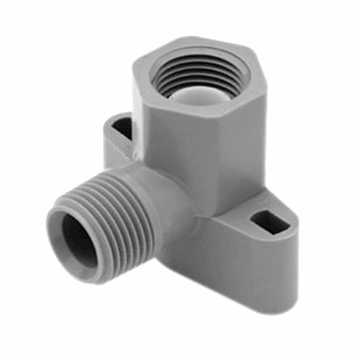 Picture of Zurn Adapts 1/2" Tube Using 3/4" Pipe Thread Nut To 1/2" FPT Part# 10-3183    QDE43TF