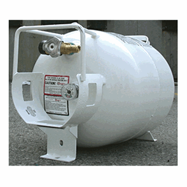 Picture of Manchester 30Lbs DOT Portable Tank, W/ OPD, White Part# 06-0299  / 07-9918   1175TC