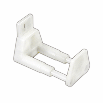 Picture of JR Products Interior Door Bottom Glide, White Part# 20-1993   20595