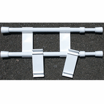 Picture of Camco Adjustable Double Spring-Loaded Fridge Bars Part# 03-0459    44073