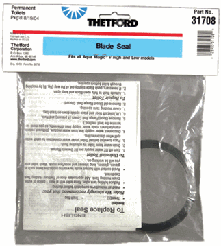 Picture of BLADE SEAL, AM V 31708 Part# 28068 31708 CP 542