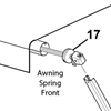 Picture of Carefree Colorado Awning Spring Assembly 8' - 18' Part# 37-0661   R00925BLK-A