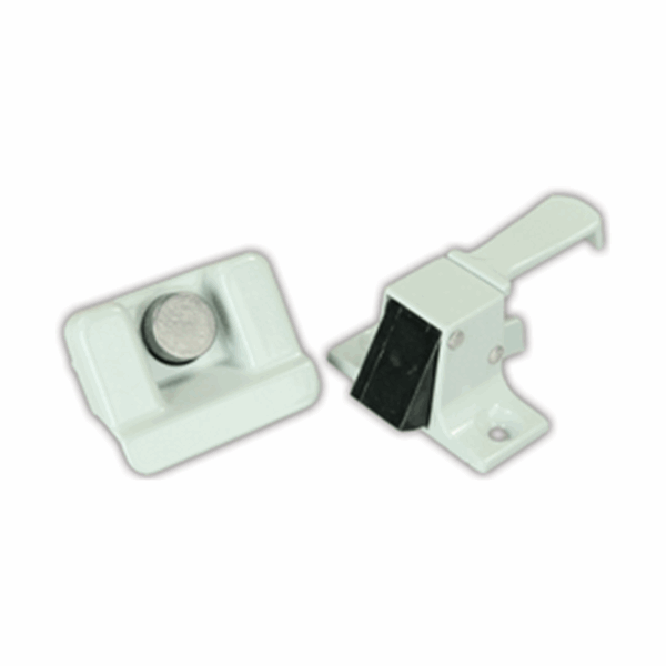Picture of JR Products Coleman Style Screen Door Latch, White Part# 20-0238   10795