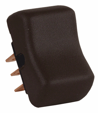 Picture of JR Products MOM On/Off/On Rocker Switch 14V, Brown Part# 19-2094   13015