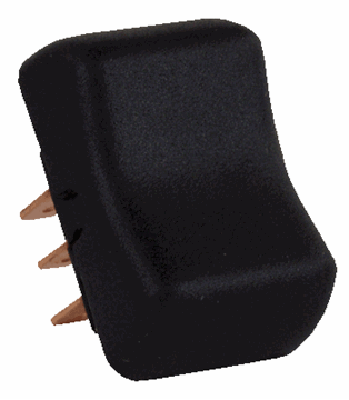 Picture of JR Products MOM On/Off/On Rocker Switch 14V, Black Part# 19-2095   13025