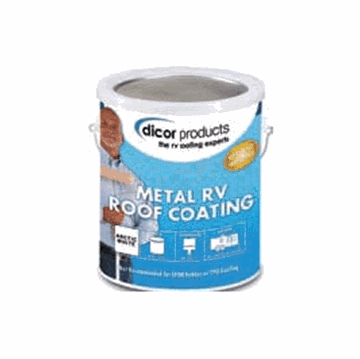 Picture of Dicor Roof Protective Coating 1 Gallon, White Part# 13-1405    RP-MRC-1