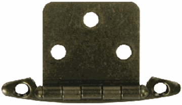 Picture of JR Products Door Hinge Free-Swing Style, Antique Brass Part# 20-1904   70605