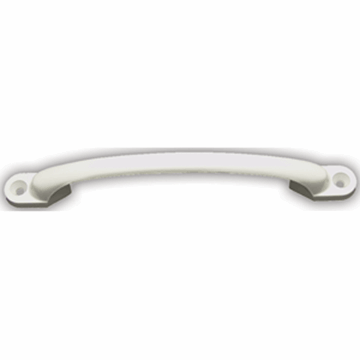 Picture of JR Products Exterior Grab Handle, 9-1/16In Mounting Holes White Part# 20-0389    9482-000-111