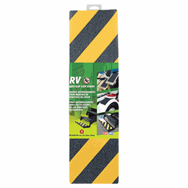 Picture of Top Tape Grip Tape, Yellow/Black, 6"W X 21"L Part# 04-0278    RE630YB
