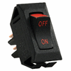 Picture of JR Products Rocker On/Off Switch 14V Labeled Red/Black Part# 19-2019   13655