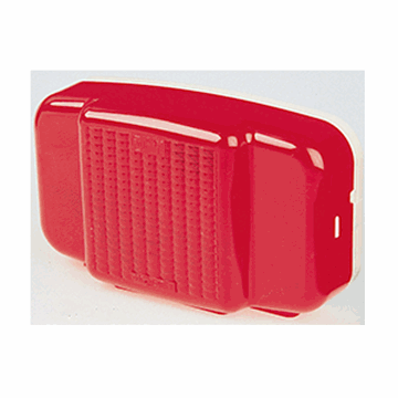 Picture of Peterson Mfg Series 457/457L Rectangular Lens, Red Part# 18-0338    B457L-15