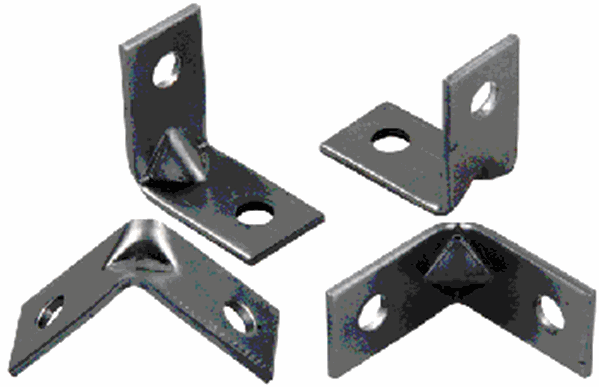 Picture of JR Products Door Bracket, 90 Degree/L-Shape, 4pack Part# 20-2030    11695