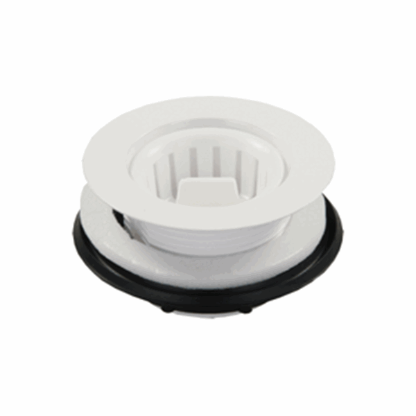 Picture of PLAST STRAIN, SCREW IN, WHITE Part# 20247 95015 CP 486
