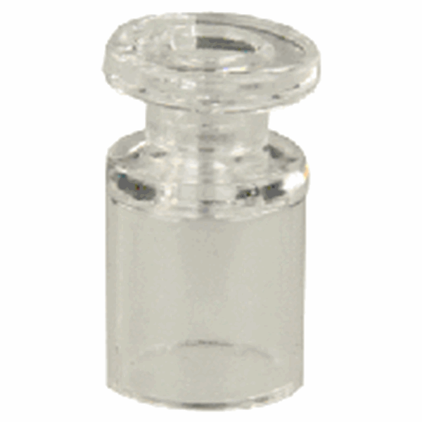 Picture of Window Shade Cord Retainer; Used To Secure The Window Shade Tension Cords To Pleated Shades; Clear; With Spacer/ Attaching Screws; Set Of 2 Part# 20-1967   81705