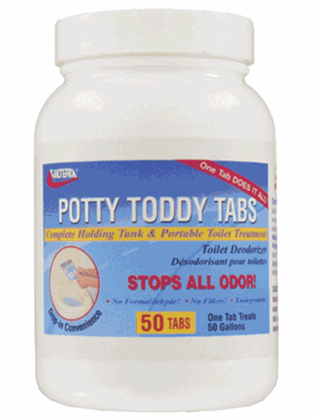 Picture of POTTY TODDY TABS, PAK/50 Part# 25273 Q5004 CP 531
