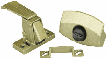 Picture of JR Products Entry Door Latch Non-Locking, Gold Part# 20-1860    20515