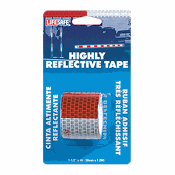 Picture of Top Tape Reflective Strip Roll, 1.5In X 4Ft Part# 18-0372    RE800