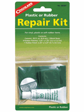 Picture of Coghlan's Vinyl/Plastic/Soft Rubber Repair Kit Part# 13-0502   860BP