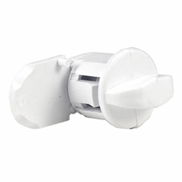 Picture of Thetford Plastic Compartment Thumb Lock, Polar White Part# 55-5203    94156