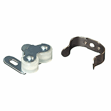 Picture of RV Designer Baggage Door Catch Double Roller-Style Part# 20-1743    H203