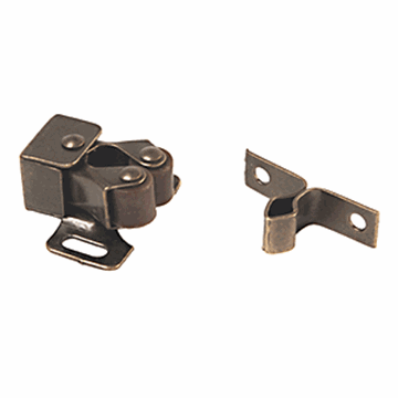 Picture of JR Products Cabinet Door Catch Double Barrel Style, Brass Part# 20-1889    70235