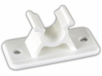 Picture of JR Products C-Clip Door Holder Insert, Clip Only, White Part# 20-0706   10394PW