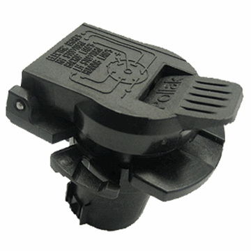 Picture of Trailer Wiring Connector; 7-Way RV OEM Replacement Socket; Twist And Lock Part# 16865 11-916
