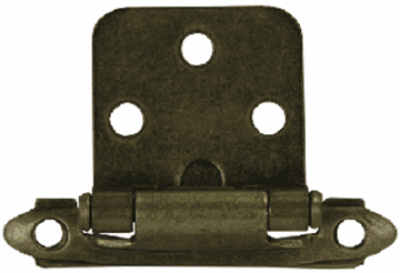 Picture of JR Products Door Hinge Self Closing-Style, Antique Brass Part# 20-1963    70585