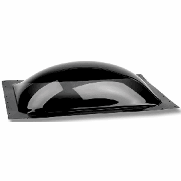 Picture of Skylight; 5 Inch High Bubble Type Dome; Mounts Outside RV; Rectangular; For 22 Inch Length x 14 Inch Width Opening; Smoke Black Part# 65887 SL1422S