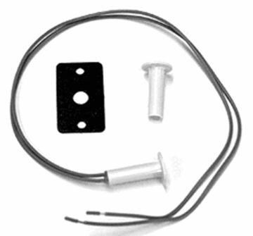 Picture of Entry Step Switch; Replacement Power Switch For RV Electric Sliding Steps; Magnetic Door Switch; Normally Closed; White; 3/8 Inch Round Core Part# 80177 378047