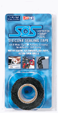 Picture of Top Tape SOS Multi Purpose Repair Tape 1In X 10Ft, Black Part# 13-0830    RE6498