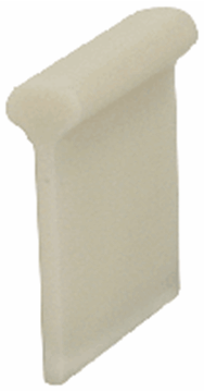 Picture of Window Curtain Glider; Use With Type C Window Curtain Track; Sew-In; White Part# 20-1924   81285