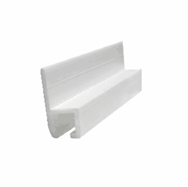 Picture of Window Curtain Track; Type C Wall Mounted Internal Slide Track; 96 Inch Length; White; Plastic Part# 20-1166   80351