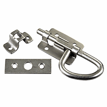 Picture of JR Products Access Door Latch, Silver Part# 20-1995    20655