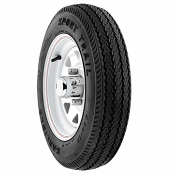 Picture of Americana Loadstar Tire/Wheel Assembly 8" Diameter x 3.75"W; 4 x 101.6 Millimeter/ 4 x 4.00" Bolt Pattern Part# 17-0085   30000