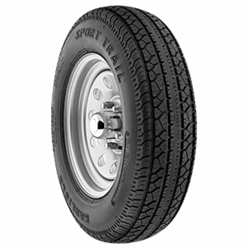 Picture of Americana Loadstar Tire/Wheel Assembly K550; 15 Inch Diameter x 6 Inch Width; 6 x 139.7 Millimeter/ 6 x 5.50 Inch Bolt Pattern Part# 21-0028   3S870