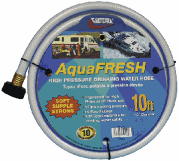 Picture of Valterra AquaFRESH 1/2" Fresh Water Hose, 10' Part# 11-0039     W01-5120