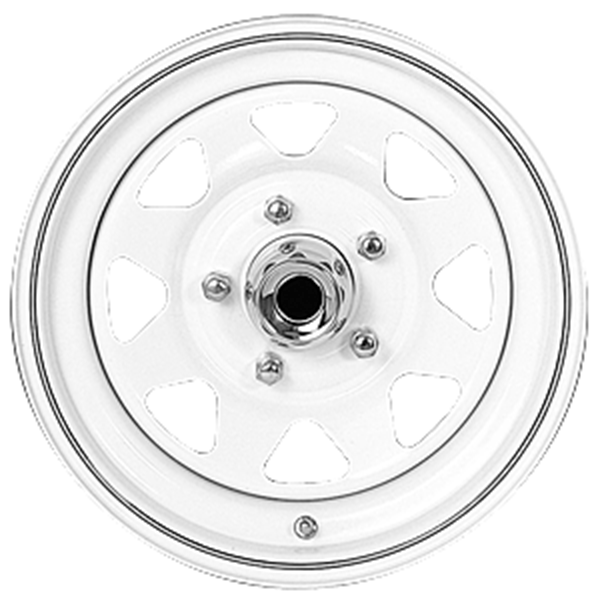 Picture of Americana Trailer Wheel 14 Inch Diameter x 5.5 Inch Width; 5 x 114.3 Millimeter/ 5 x 4.50 Inch Bolt Pattern Part# 21-0010   20352