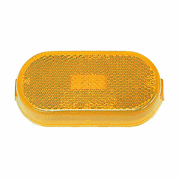Picture of Peterson Mfg Marker Light Lens, Amber Part# 18-0437    108-15A