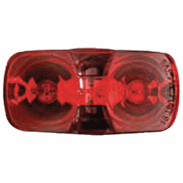 Picture of Optronics Incandescent Clearance Light, Red Part# 18-1009   MC42RS