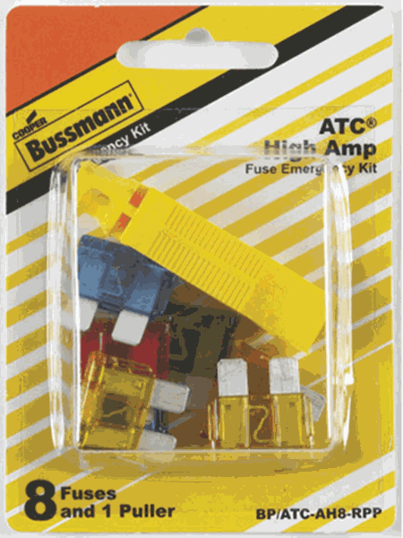 Picture of Bussman Assort. ATC Blade Fuses Part# 19-3427   BP/ATC-AH8-RPP