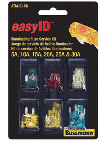 Picture of Bussman Assort. ATM Blade Fuse Kit Part# 19-2702   ATM-ID-SK