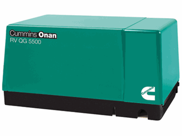 Picture of ONAN/Cummins 5500W Gas RV Generator Part# 19-3222    5.5HGJAB-6755