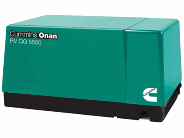 Picture of ONAN/Cummins 5500W Gas RV Generator Part# 19-3222    5.5HGJAB-6755