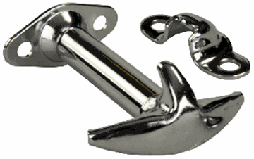 Picture of JR Products Class C Hood Latch, Chrome Part# 20-1943    10865