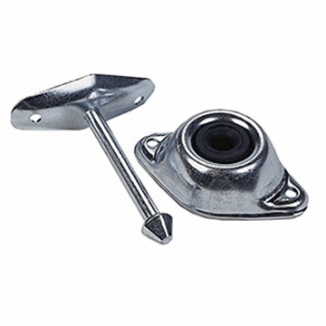 Picture of JR Products Plunger Style Door Catch, 3In Part# 20-0677   10284