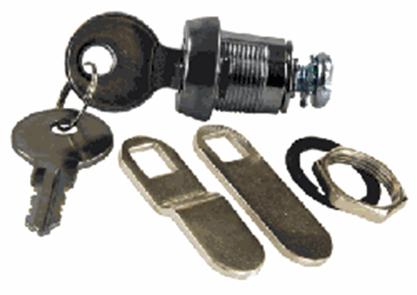 Picture of JR Products Compartment Key Lock, 5/8In Part# 20-1637   00155